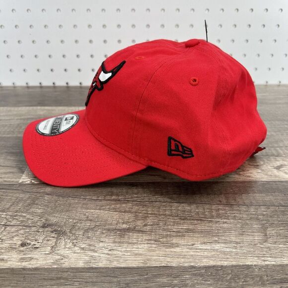 Chicago Bulls NBA New Era 9Twenty Adjustable Strap Cap Hat Jordan Dad Hat - Picture 2 of 7